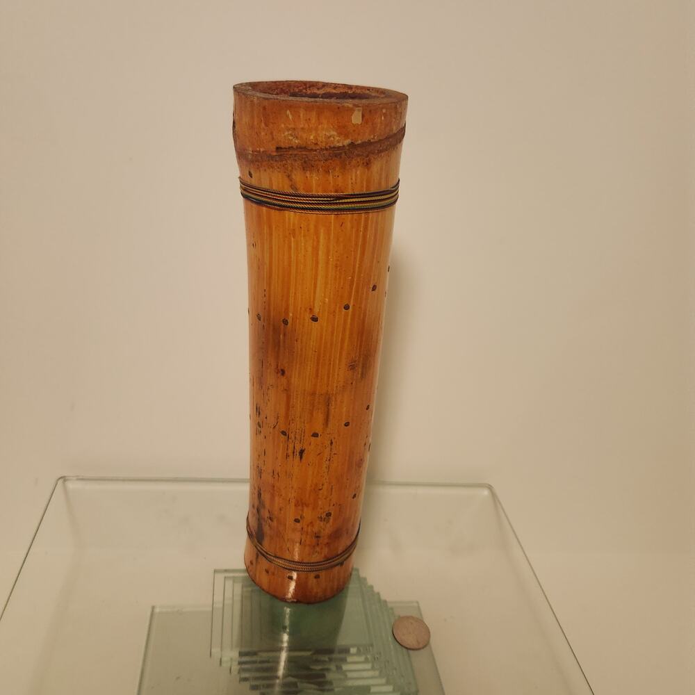 Vintage Bamboo Rain Stick Shaker Musical 12 inches